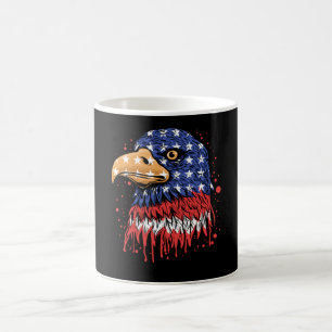 Mug Drapeau américain cool Eagle Art - Drapeau américa