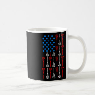Mug Drapeau américain de crosse vintage 4 juillet