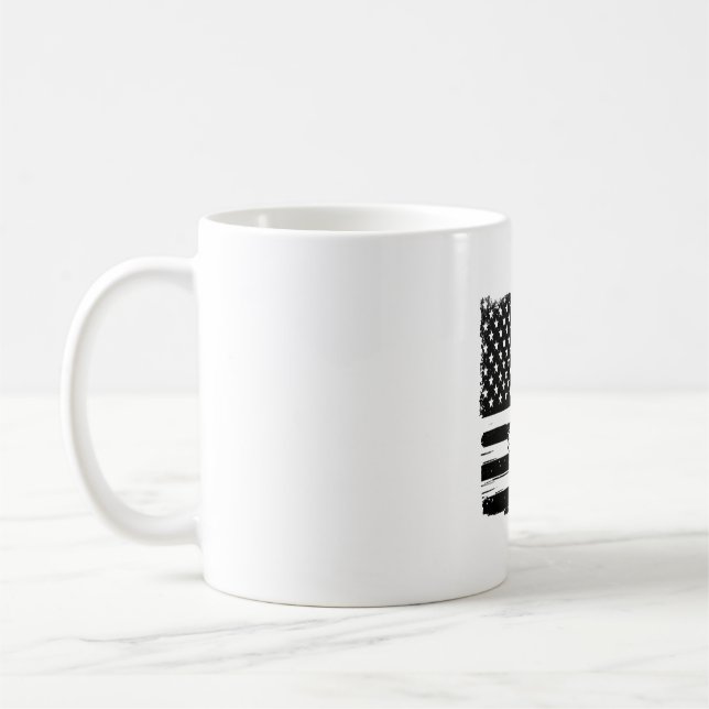 Mug Drapeau américain de Disk Golf (Gauche)