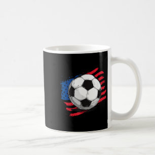 Mug Drapeau américain de football 4 juillet Jour de l'