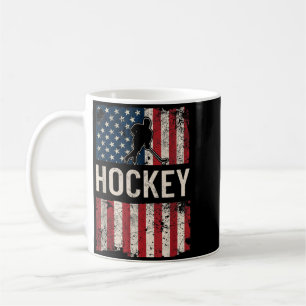 Mug Drapeau américain de hockey - Femmes Enfants Homme