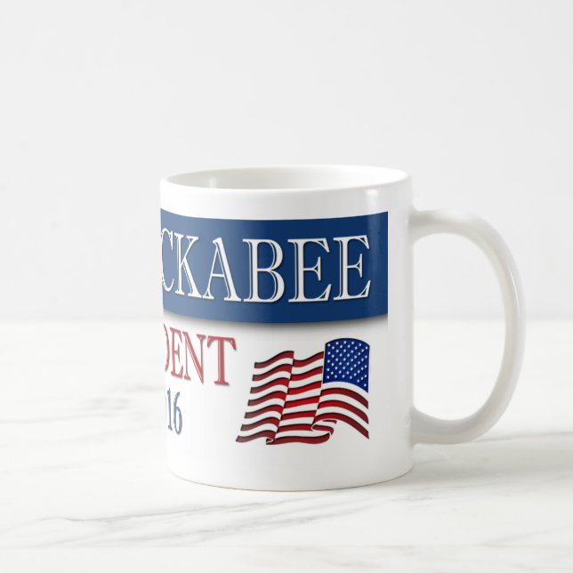 Mug Drapeau américain de Mike Huckabee 2016 (Droite)