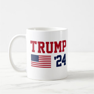 Mug Drapeau américain Donald Trump 2024