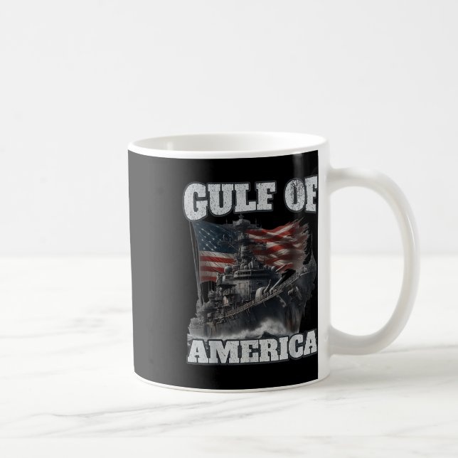 Mug Drapeau Américain Drôle Hommes Femmes Du Golfe Des (Droite)