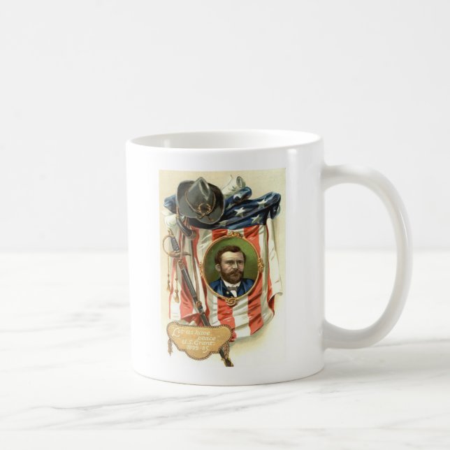 Mug Drapeau américain Épée de cavalerie Ulysses S Gran (Droite)