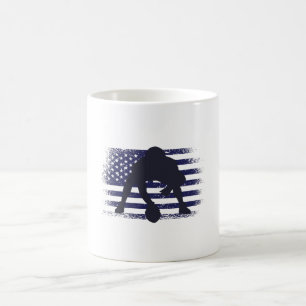 Mug Drapeau américain Fan Jersey Shirt USA