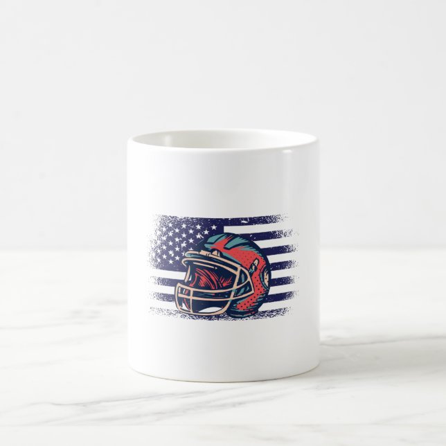 Mug Drapeau américain Fan Jersey Shirt USA (Centre)