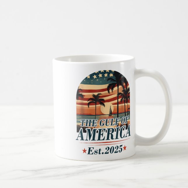 Mug Drapeau Américain G 2025 Du Golfe Des Etats-Unis E (Droite)