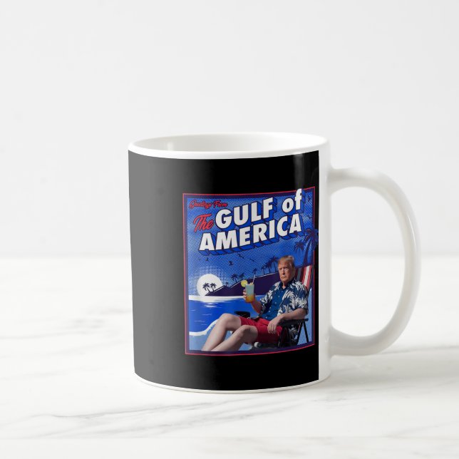 Mug Drapeau Américain G 2025 Du Golfe Des Etats-Unis E (Droite)
