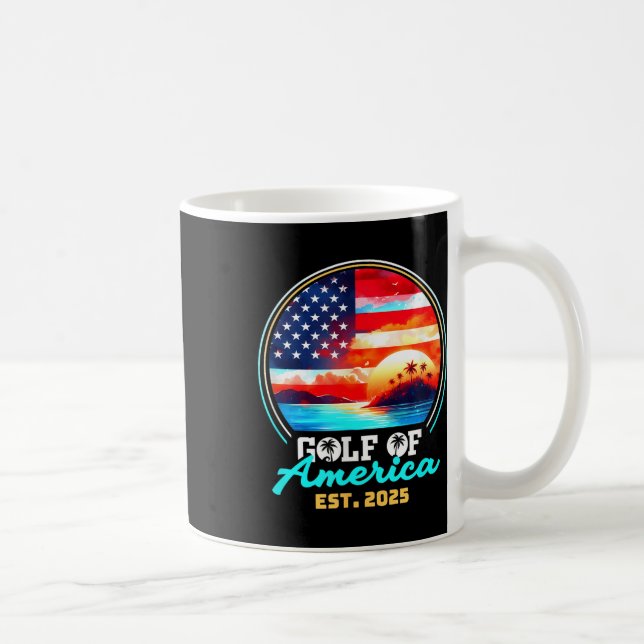 Mug Drapeau Américain G 2025 Du Golfe Des Etats-Unis E (Droite)