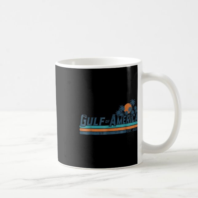 Mug Drapeau Américain Gulf Of Usa America Est 2025 Gul (Droite)
