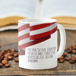 Mug Drapeau américain Insigne Pop Art