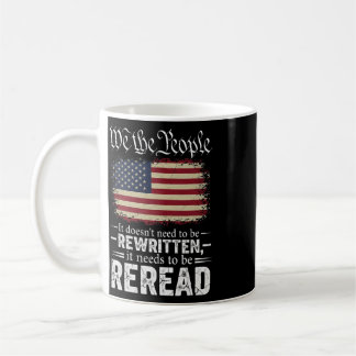 Mug Drapeau américain La constitution des États-Unis d