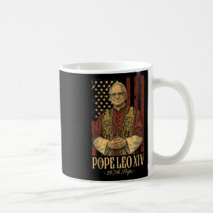 Mug Drapeau américain Leo Xiv 267th U.s. Catholique Vi