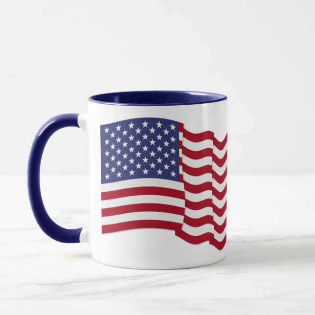 Mug Drapeau américain - Liberté ! (Gauche)