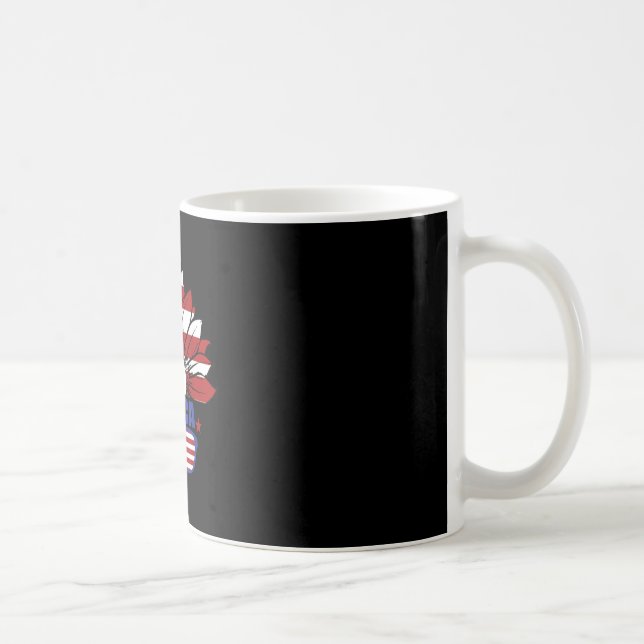 Mug Drapeau Américain Merica 4 juillet Fête de l'Indép (Droite)