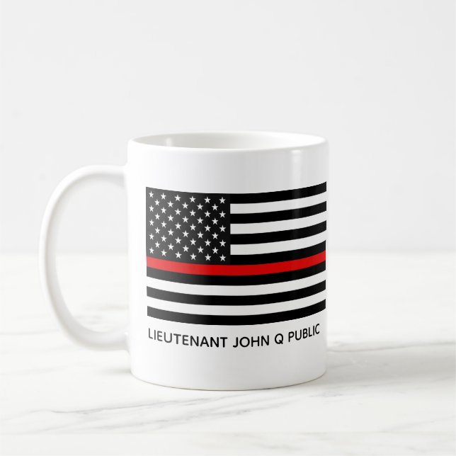 Mug Drapeau américain mince personnalisé (Gauche)
