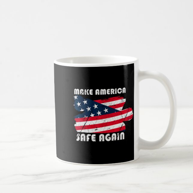 Mug Drapeau américain patriotique américain de liberté (Droite)