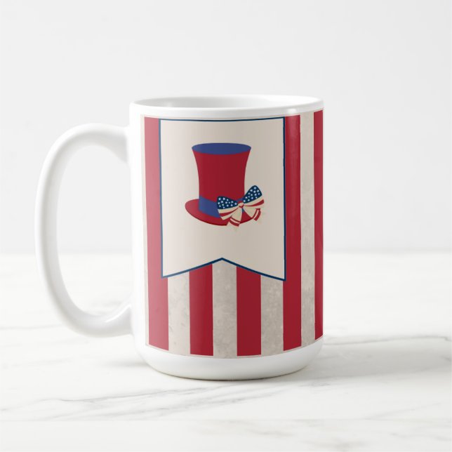 Mug Drapeau américain patriotique | American Pride Cof (Gauche)