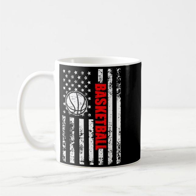 Mug Drapeau américain patriotique de baseball (Gauche)