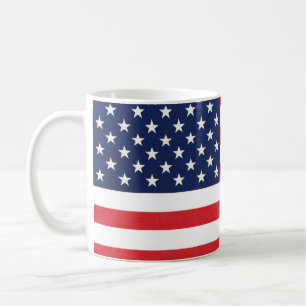 Mug Drapeau américain patriotique étoiles et rayures
