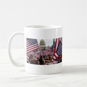 Mug Drapeau américain Patriotique USA Capitole Liberté