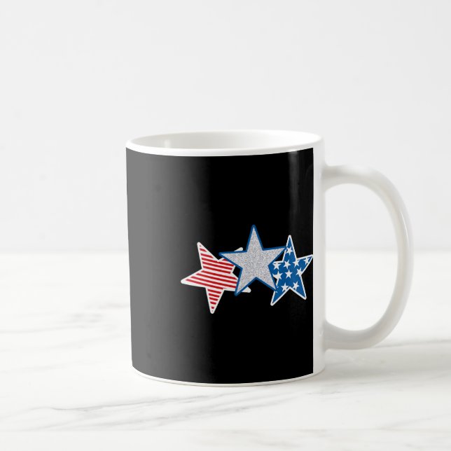 Mug Drapeau américain Rouge Blanc Bleu Drapeau américa (Droite)