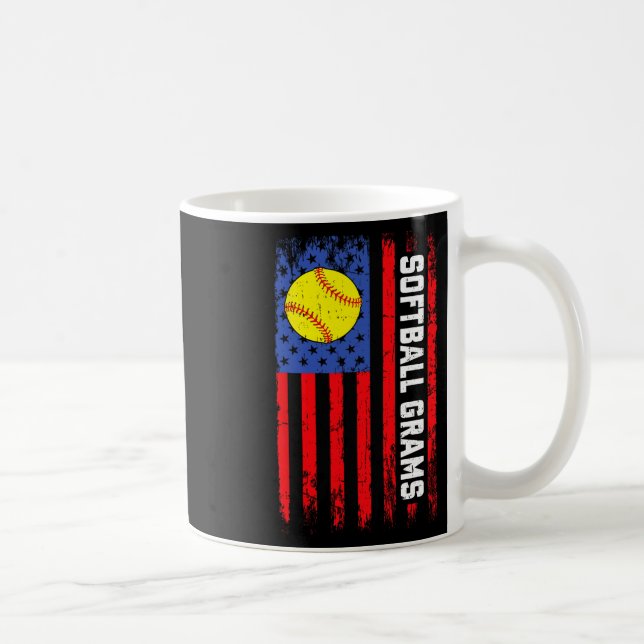 Mug Drapeau américain Softll Grams drôle Softll Player (Droite)