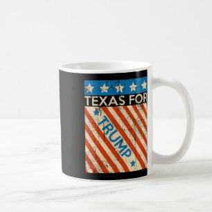 Mug Drapeau américain Trump Réélection 2024 Texas Trum