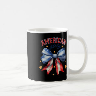 Mug Drapeau américain Usa Vintage Rouge Blanc Et Cool 