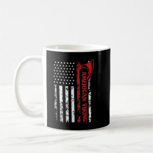 Mug Drapeau américain Viking Norseman Odin Thor