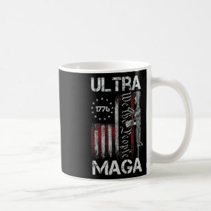 Mug Drapeau américain vintage Ultra Gun Usa 4 juillet