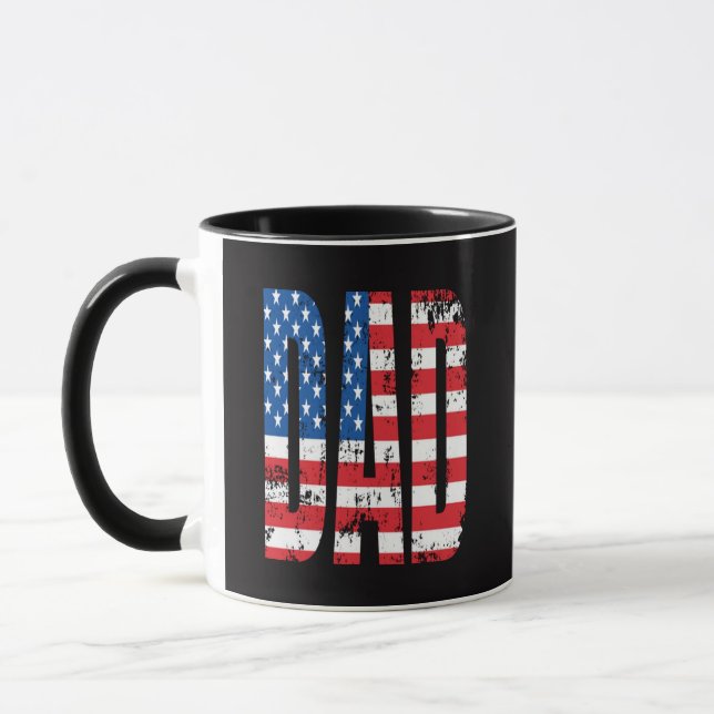 Mug drapeau american dad (Gauche)