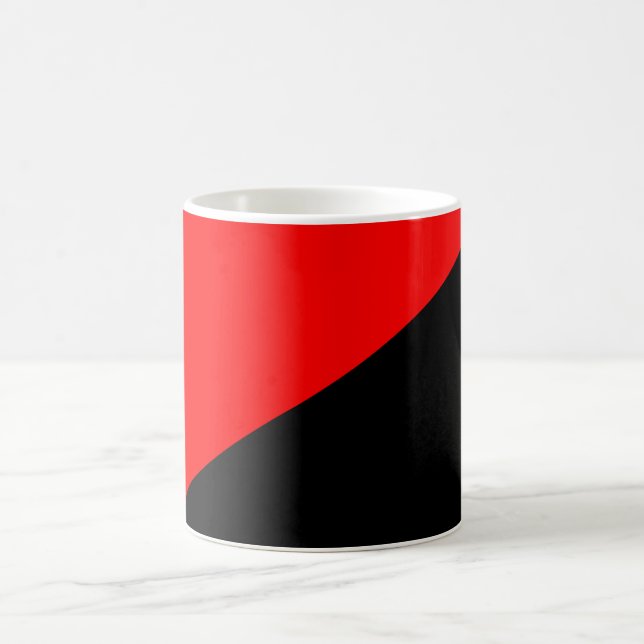 Mug Drapeau anarchiste (Anarchisme) (Centre)