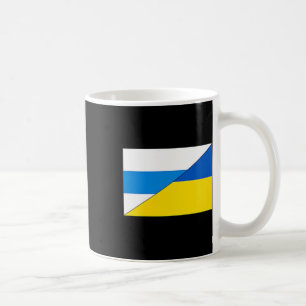 Mug Drapeau anti-guerre russe Drapeau ukrainien Net Vo