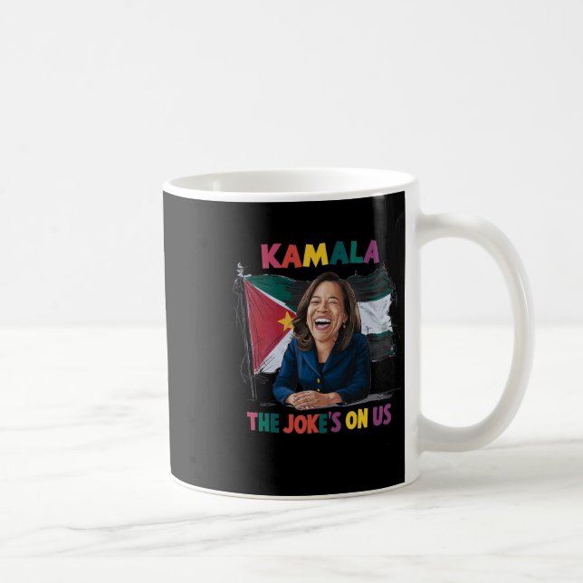 Mug Drapeau Anti Kamala Harris Palestine (Droite)