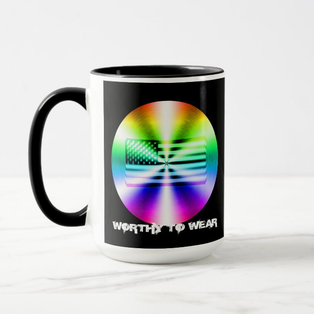 Mug Drapeau Arc-En-Ciel - À Porter (Gauche)