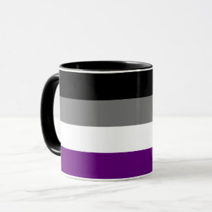 Mug Drapeau arc-en-ciel de la fierté sexuelle [ As   D