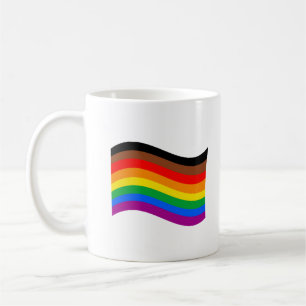 Mug Drapeau arc-en-ciel de Philly Pride