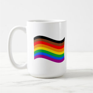 Mug Drapeau arc-en-ciel de Philly Pride