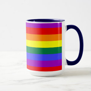 Mug Drapeau arc-en-ciel LGBT Pride