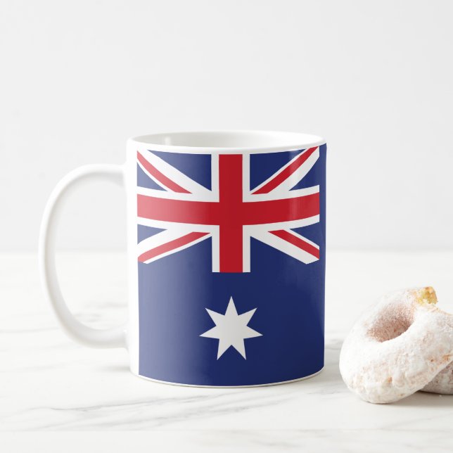 Mug Drapeau Australie (Avec donut)