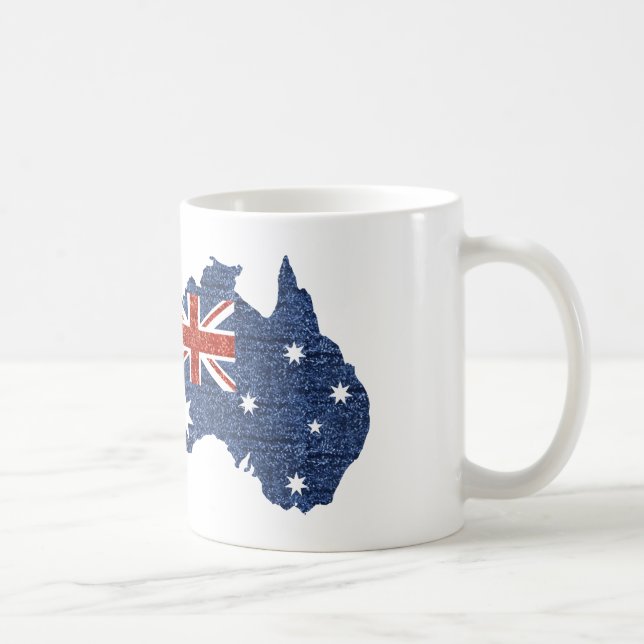 Mug drapeau australien (Droite)