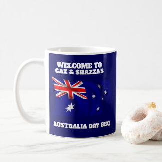 Mug Drapeau Australien BBQ personnalisé Australien Mod