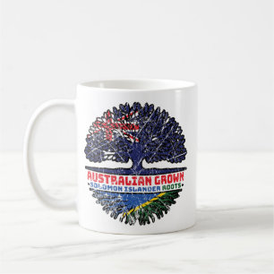 Mug Drapeau australien de l'île Salomon
