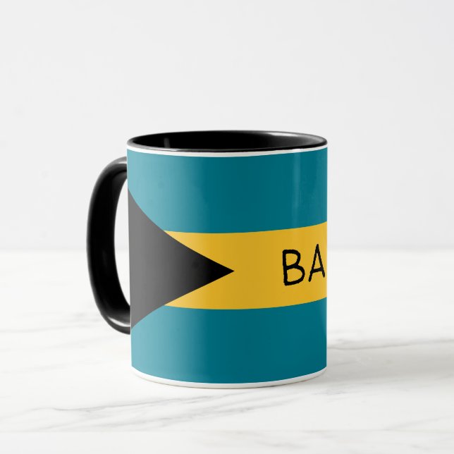 Mug Drapeau Bahamas (Devant gauche)