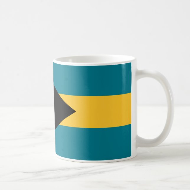 Mug Drapeau bahaméen en céramique Musique (Droite)
