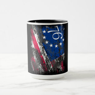 Mug Drapeau Betsy Ross 1776 4 juillet patriotique