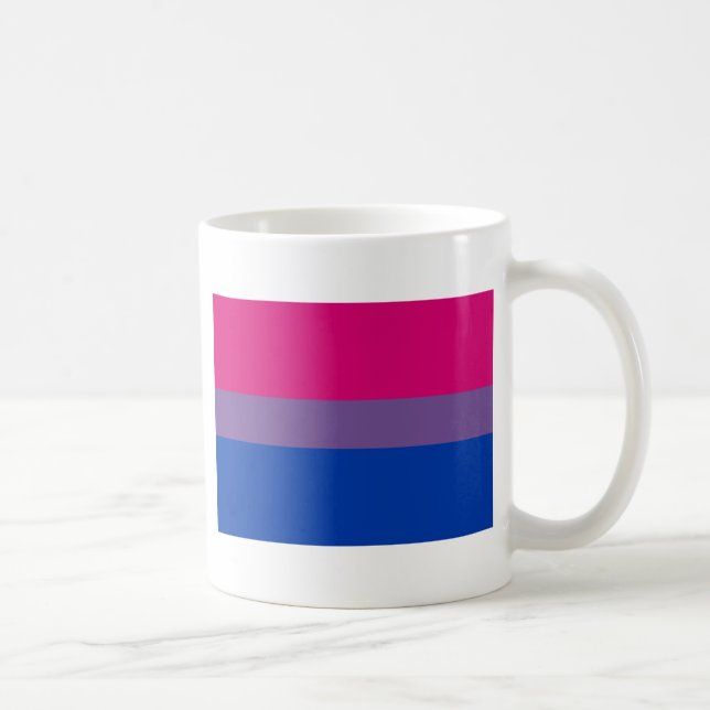 Mug Drapeau Bi-Sexuel de fierté (Droite)