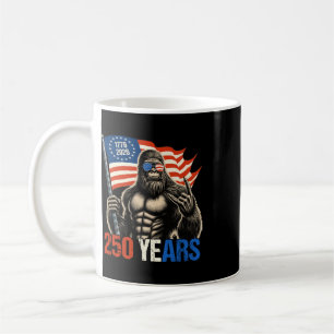 Mug Drapeau Bigfoot Sasquatch 250 Ans 1776-2026 250e A